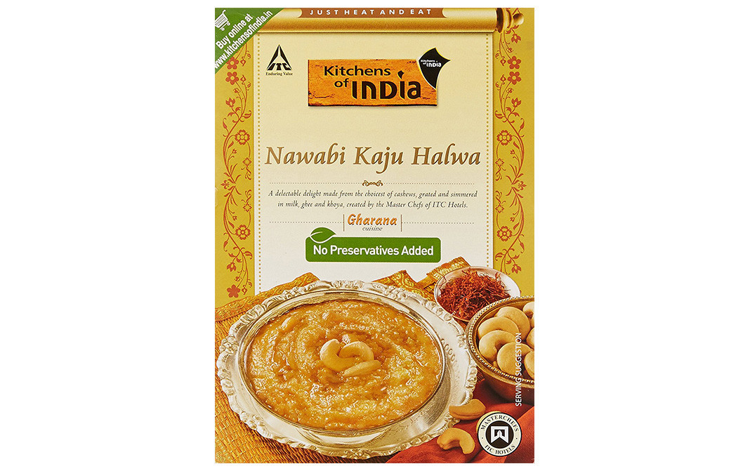 Kitchens Of India Nawabi Kaju Halwa    Box  200 grams